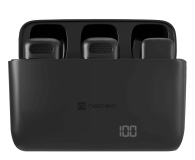 Natec Hopper mikrofon bezprzewodowy krawatowy USB-C 2szt. - 1370625 - zdjęcie 2
